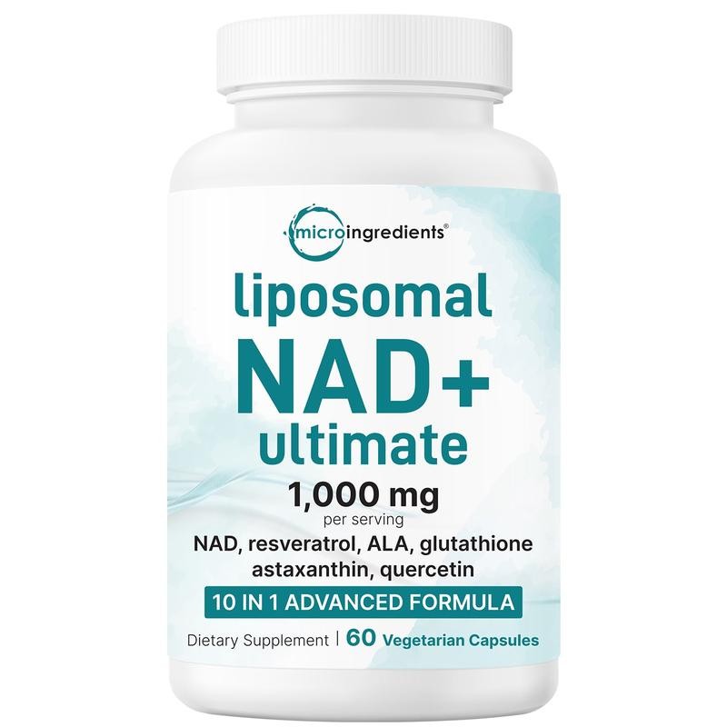 Resveratrol Capsule Anti Aging - Extra starkes NAD-Ergänzungsmittel 1000 mg –