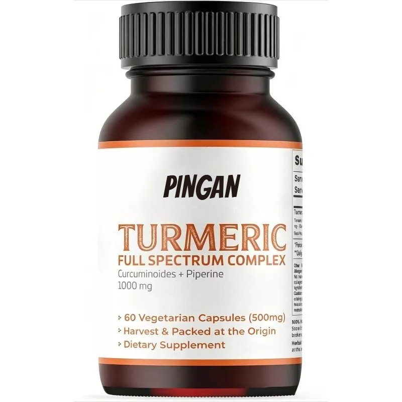 Kurkuma-Kapseln 1000mg mit 95% – Turmeric Curcumin Capsule Bewertung und Preis