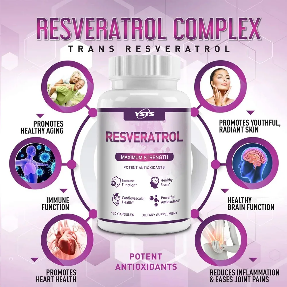Resveratrol-Kapseln – Unterstü – Resveratrol Capsule Anti Aging Bewertung und Preis