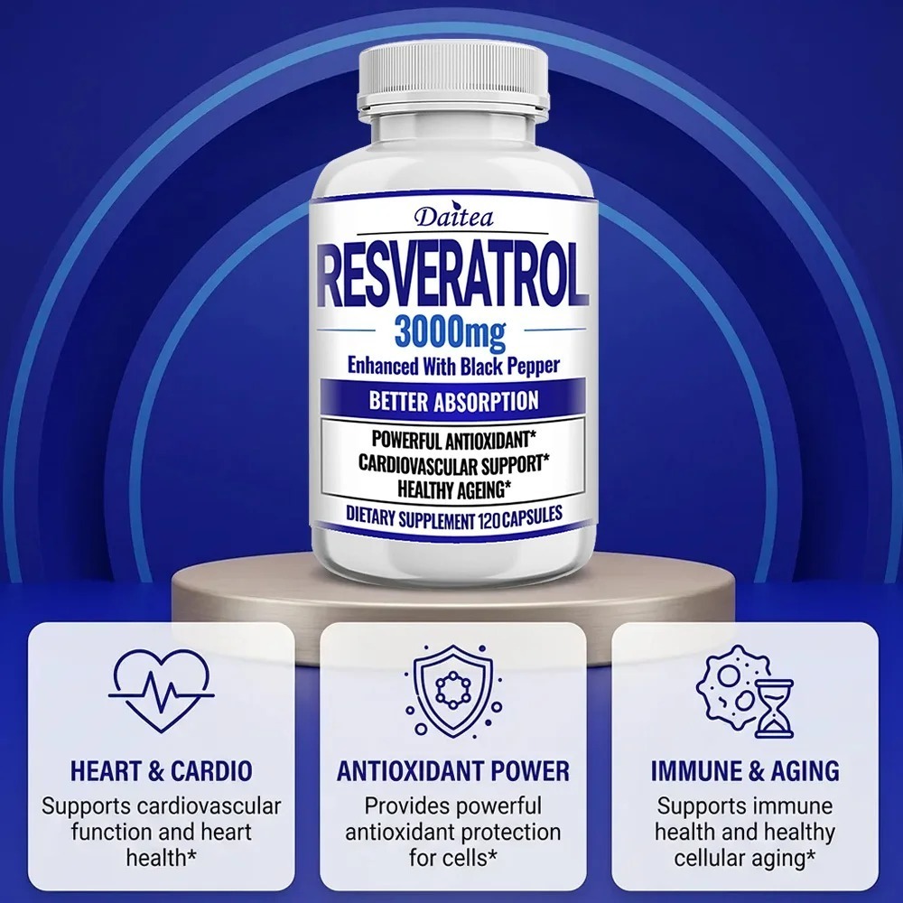 Resveratrol-Nahrungsergänzungs – Resveratrol Capsule Anti Aging Bewertung und Preis