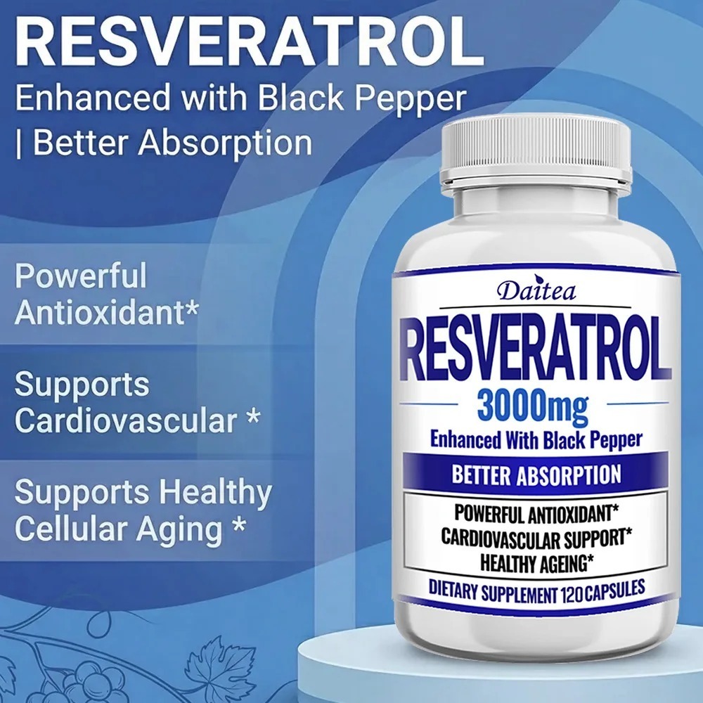 Resveratrol-Nahrungsergänzungs – Resveratrol Capsule Anti Aging Bewertung und Preis