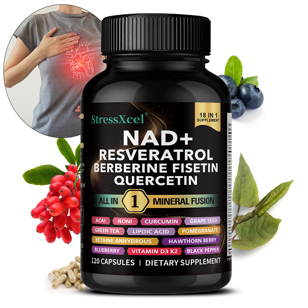 NAD+ Nahrungsergänzungsmittel  – Resveratrol Capsule Anti Aging Bewertung und Preis