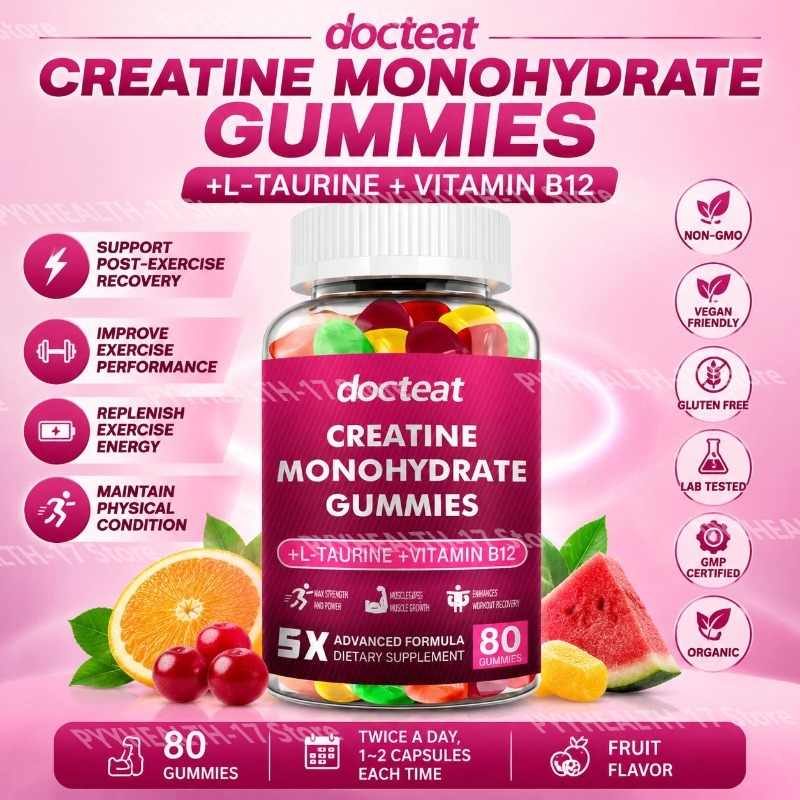 Kreatin-Monohydrat-Gummibärche – Multivitamin Gummy Adult Bewertung und Preis