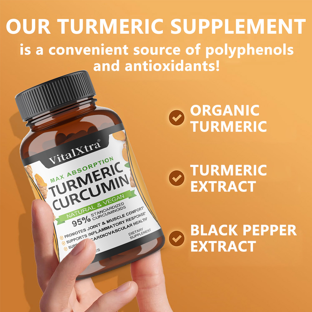 Kurkuma-Curcumin mit Schwarzem – Turmeric Curcumin Capsule Bewertung und Preis