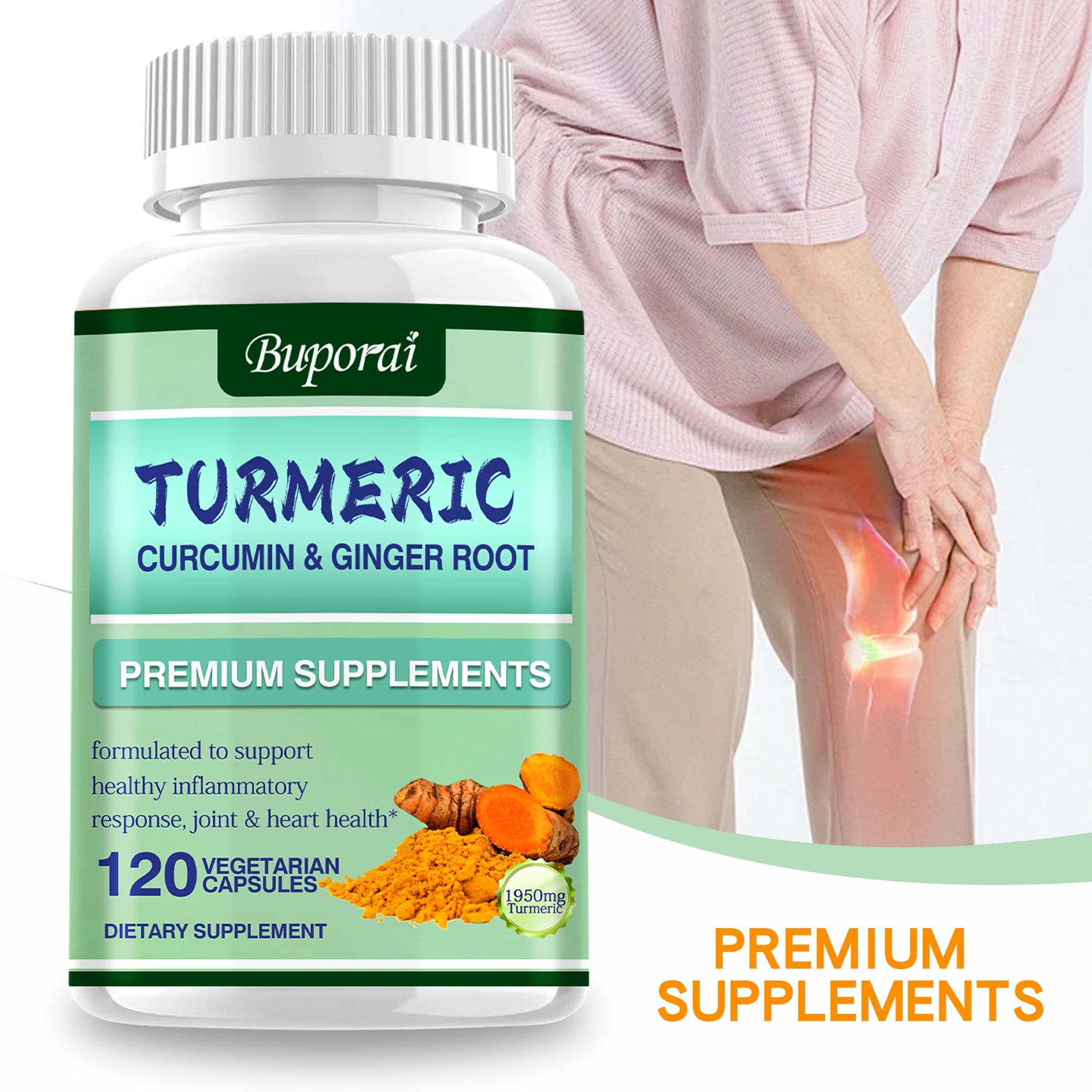 Kurkuma-Kurkumin + Ingwerwurze – Turmeric Curcumin Capsule Bewertung und Preis
