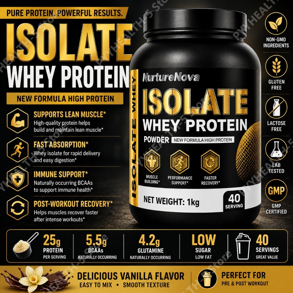 Isolat Whey Protein Pulver 1kg – Fitness Nutrition Whey Protein Bewertung und Preis