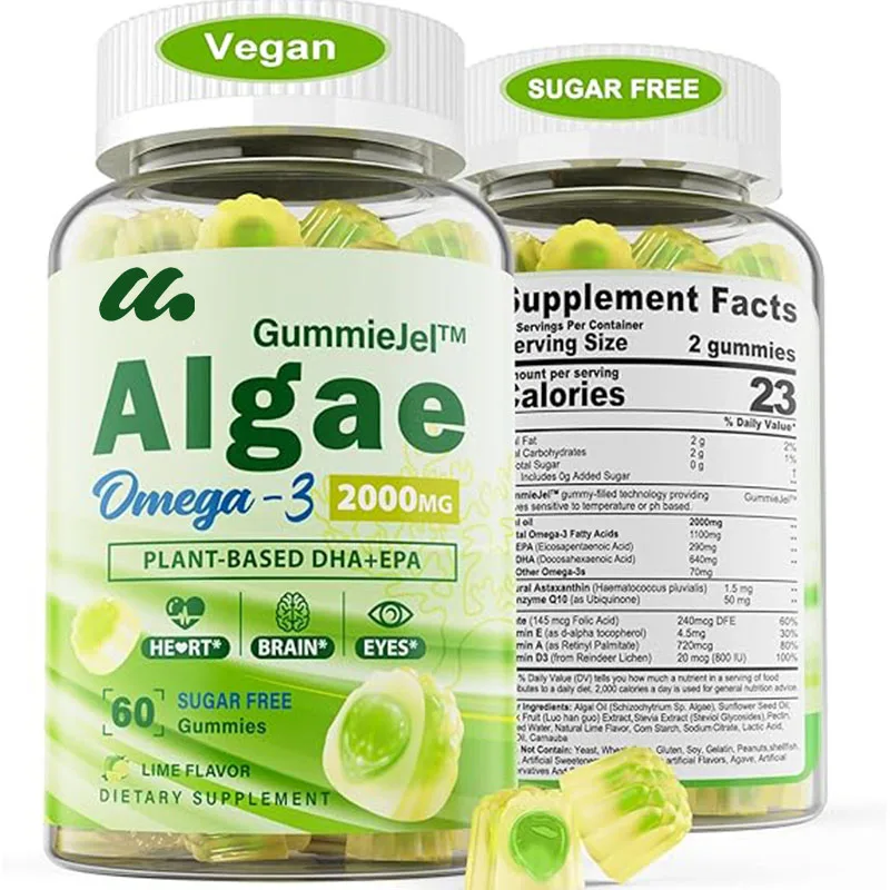 Vegetarische Omega-3-Nahrungse – Multivitamin Gummy Adult Bewertung und Preis