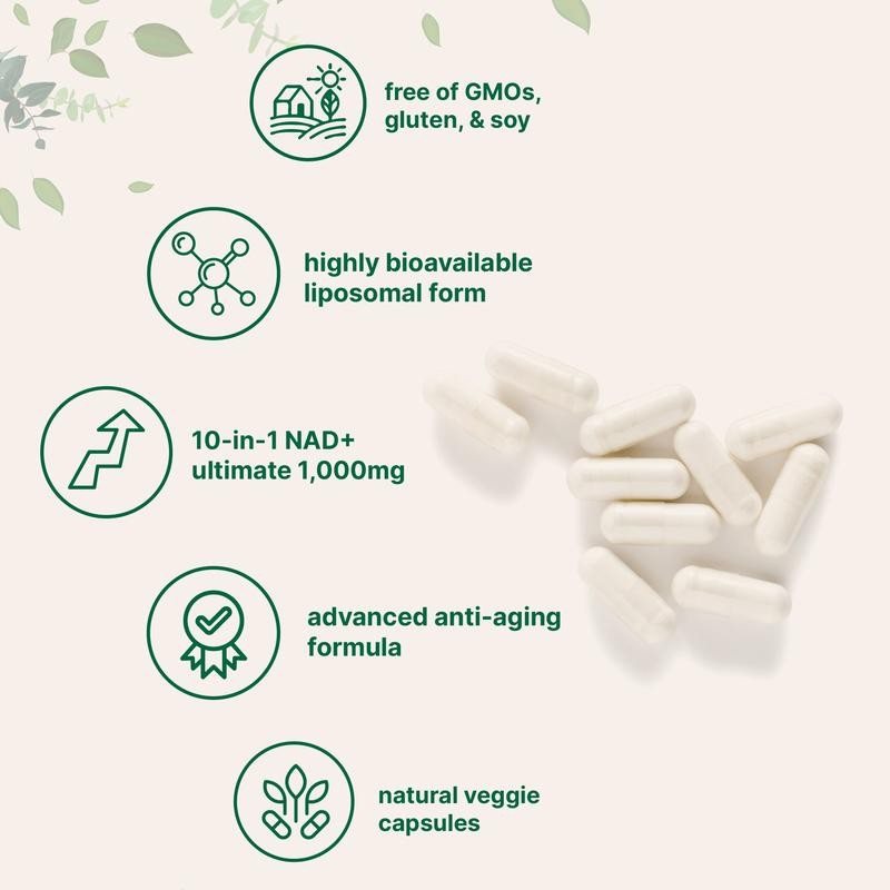 Extra starkes NAD-Ergänzungsmi – Resveratrol Capsule Anti Aging Bewertung und Preis